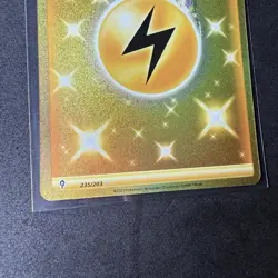 Electric Energy 235/203 Gold Secret Rare Holo Evolving Skies Pokemon TCG - Image 4
