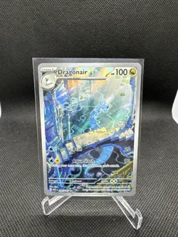 Pokemon Scarlet & Violet 151 Dragonair Illustration Rare 181/165 - Image 1