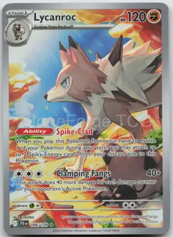 Lycanroc 166/159 Illustration Rare Journey Together Pokemon NM/M - Image 1