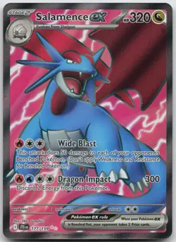 Salamence ex 177/159 Ultra Rare Journey Together Pokemon NM/M - Image 1