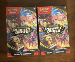 2x Pokemon Perfect Order Booster Box Bundles Sealed New - Image 1