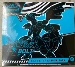 Pokemon TCG Scarlet & Violet: Black Bolt - Elite Trainer Box ETB -New and SEALED - Image 1