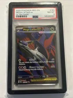 2025 Pokemon Meg En-Mega Evolution #163 Mega Latias Ex Ultra Rare - Image 1