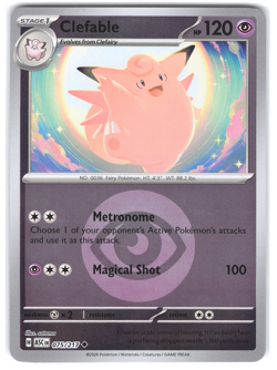 Clefable 075/217 Energy Reverse Holo Ascended Heroes NM Pokemon TCG - Image 1