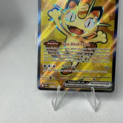Pokemon TCG Meowth EX 107/088 Ultra Rare Full Art Holo - Image 4