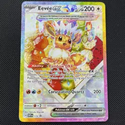 Pokemon TCG - Eevee ex - SVP 174 - Black Star Promo - Image 1