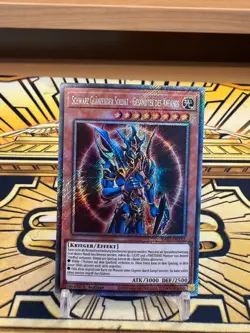 Yugioh Schwarz Glanzender Soldat - Gesandter des Anfangs Platinum Sec RA03-DE132 - Image 1