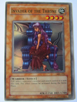 Yugioh! Invader Of The Throne Mrl-026 Unlimited Super Rare Moderate Play!! - Image 1
