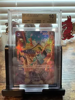 2025 One Piece Royal Blood Uso-Hachi ST18-001 Special Edition BGS PRISTINE 10 - Image 1