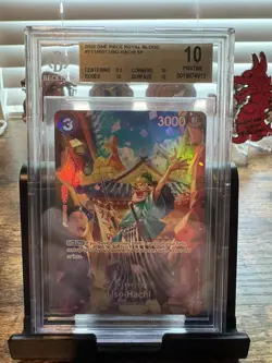2025 One Piece Royal Blood Uso-Hachi ST18-001 Special Edition BGS PRISTINE 10 - Image 1