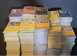 500+ Pokemon Card Bulk Lot | Free EX/V/VSTAR Rare + Holos | - Image 3