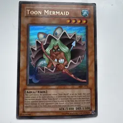 Yu-Gi-Oh! ULTRA RARE CARD TOON MERMAID MRL-072 1996 VINTAGE - Image 1