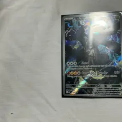 Pokemon N's Zekrom Full Art Holo Promo Me Mega Evolution Card 031 HP130 English - Image 4