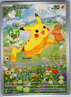Pikachu SVP 088 SV: Scarlet & Violet Promo Cards - Pokemon Card - NM - Image 1