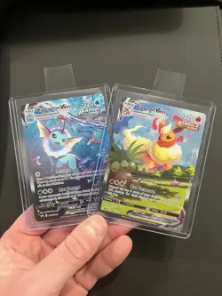 Pokemon Card Collection Full Arts VMAX Promo Flareon Vaporeon Swsh180 Swsh182 - Image 1