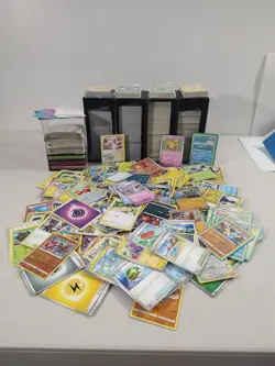 Pokemon Card Lot Over Way 10Lb Vintage Common Uncommon See Pictures Mixed Years - Image 1