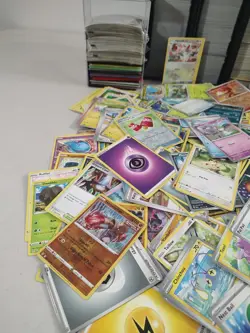 Pokemon Card Lot Over Way 10Lb Vintage Common Uncommon See Pictures Mixed Years - Image 2