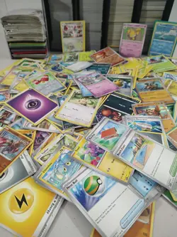 Pokemon Card Lot Over Way 10Lb Vintage Common Uncommon See Pictures Mixed Years - Image 3
