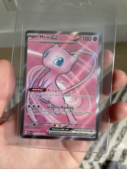 Pokemon TCG Mew EX Scarlet Violet-151 193/165 Holo Ultra Rare English Card Mint - Image 3