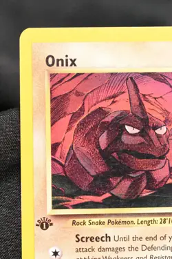 Onix 1st Edition 69/111 LP Neo Genesis Regular Common Pokemon TCG Card - Image 2