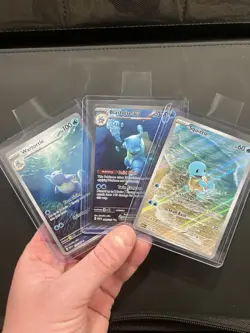 Pokemon Card Collection Lot Full Arts Blastoise Ex 151 SIR LOT Squirtle More - Image 1