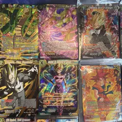 Dragon Ball Super Card Game SPR, Pr, SR, & sealed Promo Foil Lot 33 Cards! - Image 4