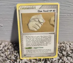 eReader Claw Fossil 90/100 EX Sandstorm Vintage Pokemon Card MP - Image 1