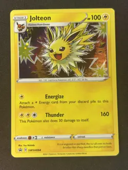 SWSH: Sword & Shield Promo Cards #SWSH094 Jolteon - Image 1