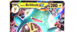Pokemon Bellibolt ex DBL Rare + FREE extra Rare card! - Image 2