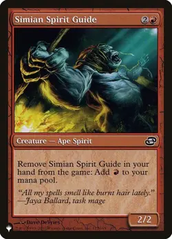 Simian Spirit Guide x1 Mystery Booster/ The List MTG Magic the Gathering Card - Image 1
