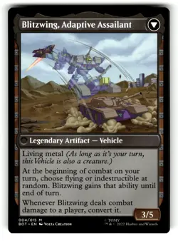 Blitzwing, Cruel Tormentor 4 Universes Beyond: Transformers MTG NM - Image 1