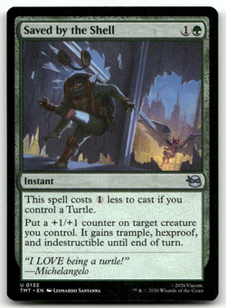 Saved by the Shell #132 (NM) TMT Magic MTG - Image 1