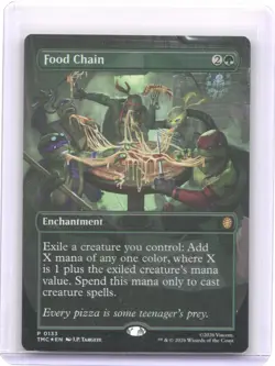 Food Chain (Borderless) Commander: Teenage Mutant Ninja Turtles Foil - Image 1