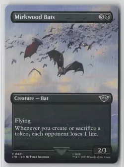Mirkwood Bats (Borderless) 421 Universes Beyond: The Lord of the Rings: NM - Image 1