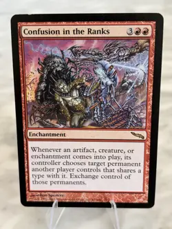 MTG Confusion in the Ranks Mirrodin Regular Magic The Gathering NM - Image 1