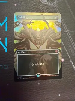 Sol Ring Commander: Secrets of Strixhaven Borderlss Foil Mythic Rare - Image 1