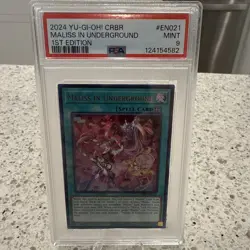 2024 Yugioh Maliss In Underground 1st Edition - PSA 9 - Image 1