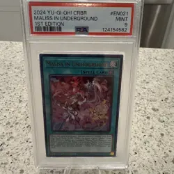 2024 Yugioh Maliss In Underground 1st Edition - PSA 9 - Image 2