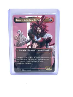 Kuja, Genome Sorcerer (Borderless) #399 (NM) Final Fantasy FIN Magic MTG - Image 2