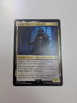 MTG - Judge Magister Gabranth - Final Fantasy NM/M Condition - Image 1