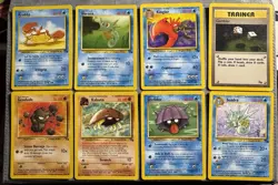 Pokemon Fossil Card Lot Of 8 - Image 1