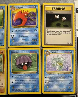 Pokemon Fossil Card Lot Of 8 - Image 2