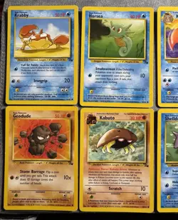 Pokemon Fossil Card Lot Of 8 - Image 3