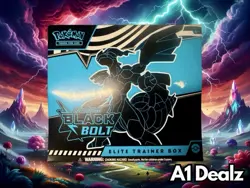 Pokemon TCG Scarlet & Violet Black Bolt Elite Trainer Box ETB Factory Sealed New - Image 1