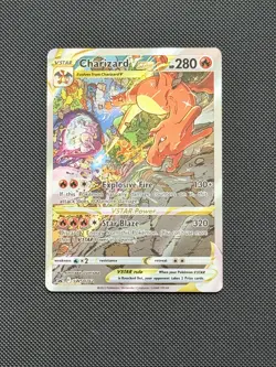 Pokemon TCG Charizard VSTAR SWSH262 Black Star Promo Card - Image 1