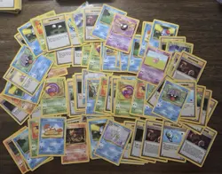 Pokemon Card Lot 100 Cards (includes 10 holo RARES and 1 Ex Or Better) - Image 1