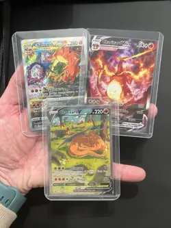 Charizard Lot Pokemon Card Collection VMAX Prromo Swsh260 Swsh261 Swsh262 NM - Image 1