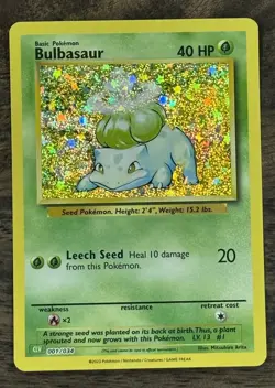 🌿 Bulbasaur 001/034 CLV 🌿 Pokemon TCG Classic Collection NM Holo - Image 1