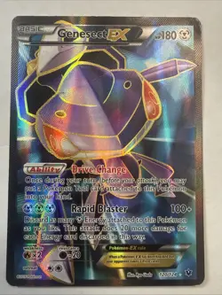 The Pokemon Company Pokemon TCG Genesect EX Full Art Ultra Rare Holo 120/124 - Image 1