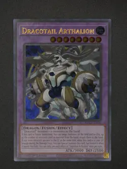 Yugioh! TCG - Dracotail Arthalion - Ultra Rare - JUSH-EN006 - Justice Hunters - Image 1